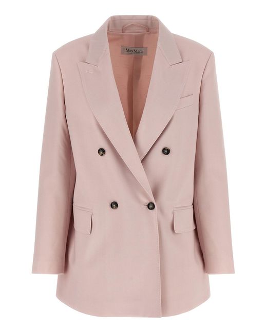 Max Mara Pink 'mxmombrosa' Blazer