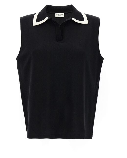Ysl polo shirts uk on sale