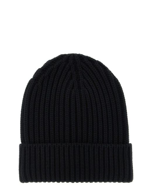 Dolce & Gabbana Black Wollmütze