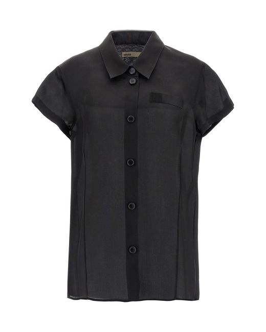 Khaite Black 'keefe' Shirt