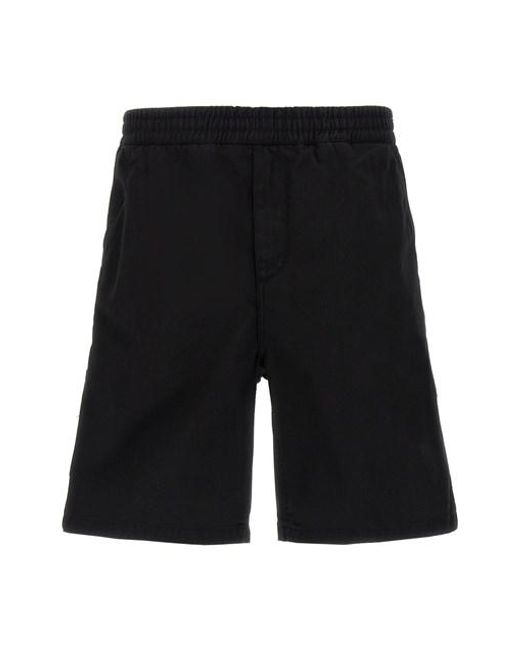 Bermuda 'Flint' di Carhartt in Black da Uomo