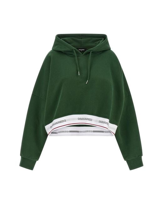DSquared² Green 'onion' Hoodie