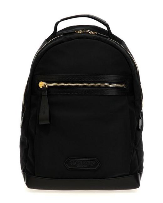 Zaino logo di Tom Ford in Black da Uomo