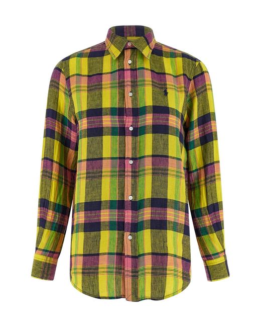 Polo Ralph Lauren Multicolor Linen Shirt