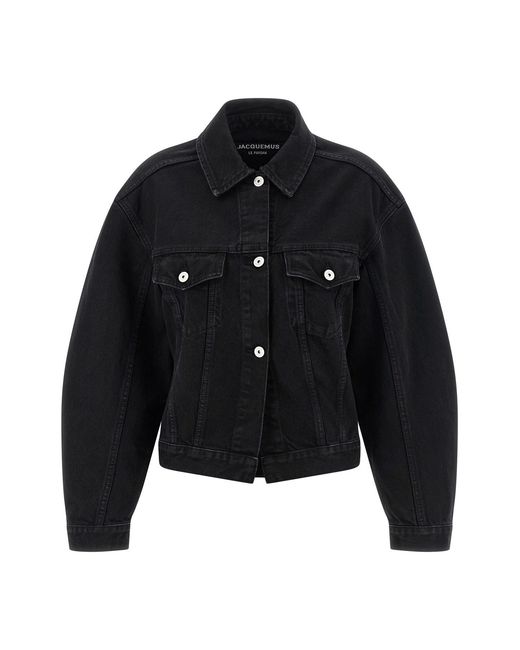 Jacquemus Black 'la Veste De-nimes' Jacket