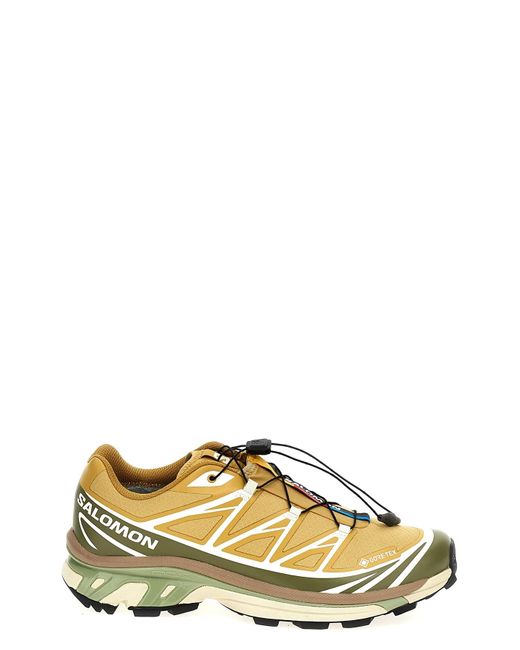 Salomon Yellow 'xt-6 Gtx' Sneakers