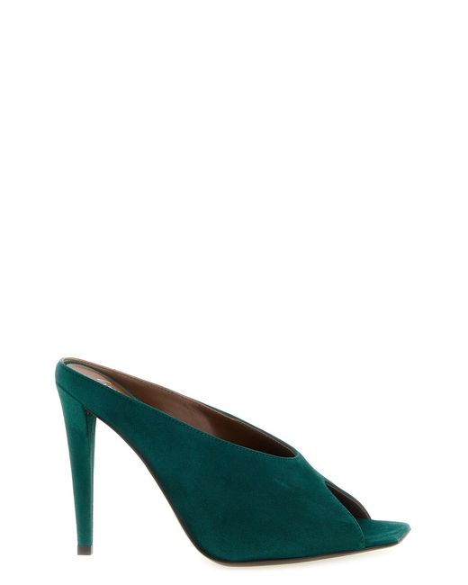Giuseppe Zanotti Green 'intriigo Cluedo' Sandals