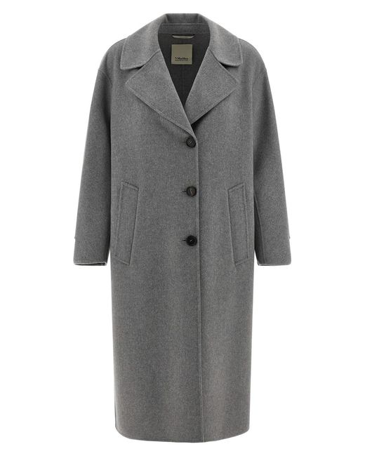 Max Mara Gray 'smmzoe' Coat