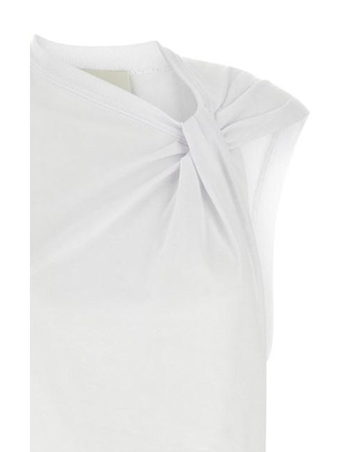 Top 'Nayda' di Isabel Marant in White