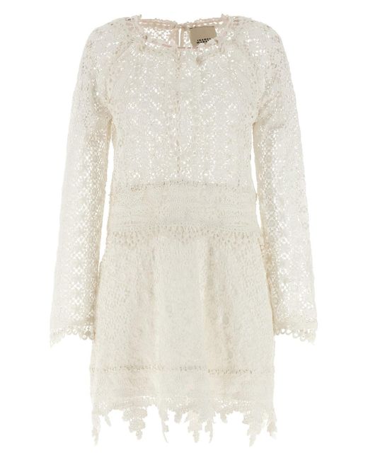Isabel Marant White 'hizene' Dress