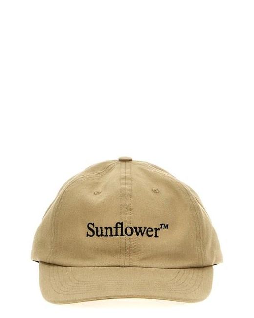 sunflower Natural Logo Embroidery Cap for men