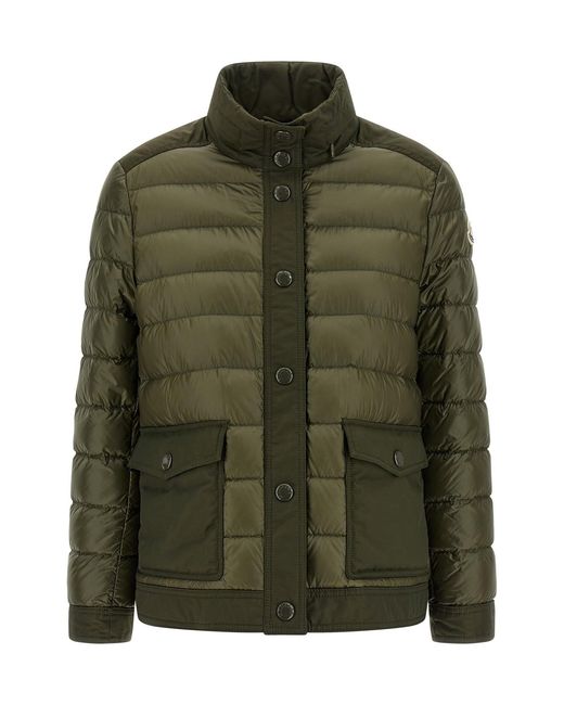 Moncler Green Origan Puffer Jackets