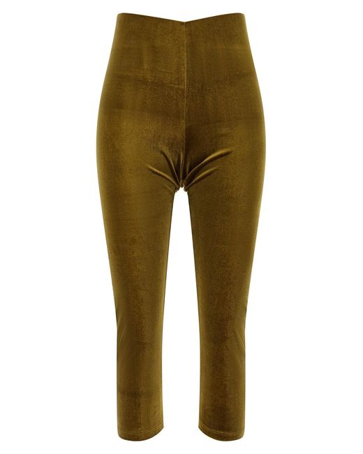 ANDAMANE Green 'new Holly Capri' Leggings
