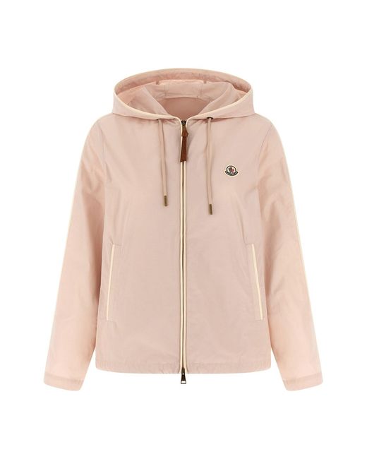 Moncler Pink 'sarracenia' Jacket