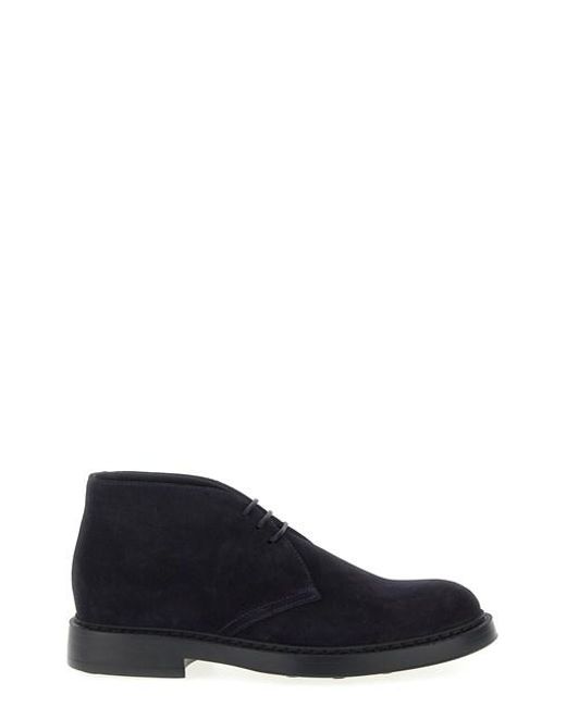 Doucal's Blue 'chukka' Ankle Boots for men
