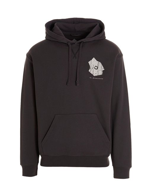 Objects IV Life Black 'progress' Hoodie for men