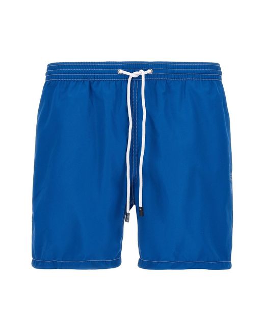 Barba Napoli Blue Short Swimsuit for men