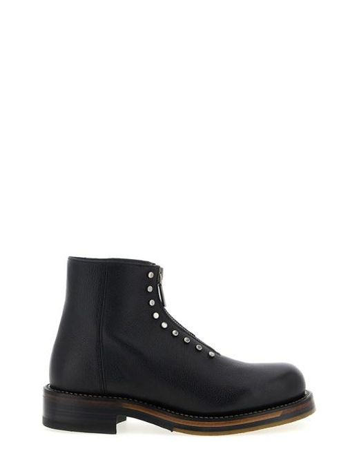 Alexander McQueen Black 'maker' Ankle Boots for men