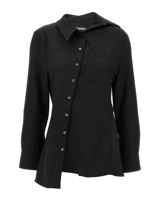 Jacquemus Black 'la Chemise Pablo' Shirt