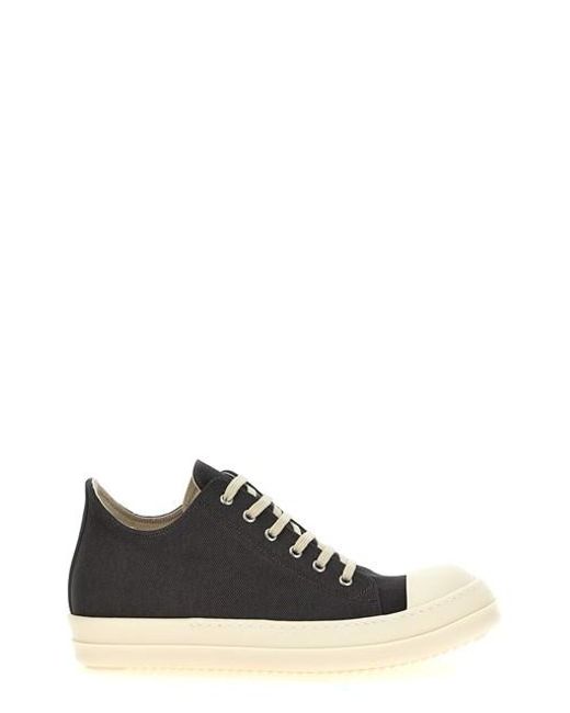 Sneaker 'Low Sneaks' di Rick Owens in Black da Uomo