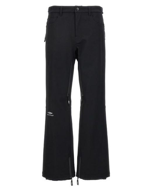 Balenciaga Black '5-pocket Ski 3b Sports Icon' Pants