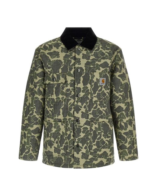 Carhartt Green 'tapestry Chore' Coat for men