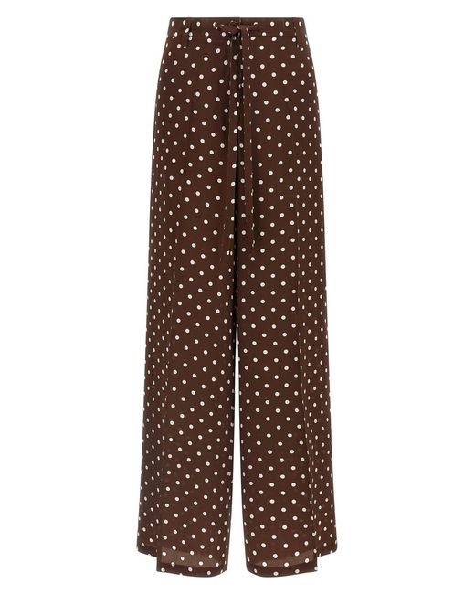 P.A.R.O.S.H. Brown 'sbillo' Pants