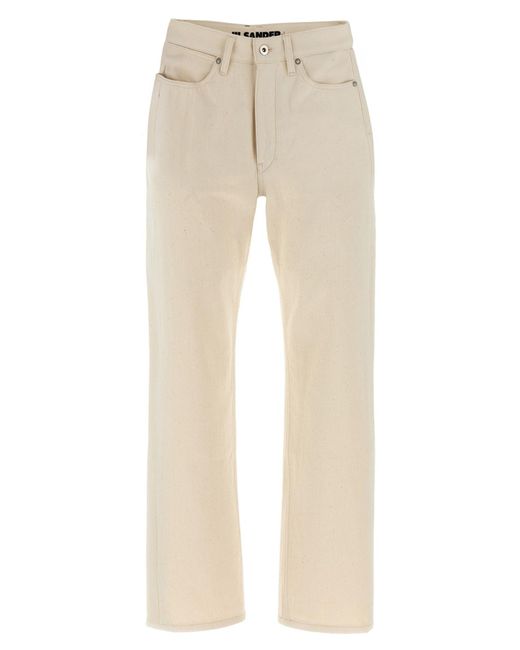 Jil Sander Natural Japanese Denim Jeans