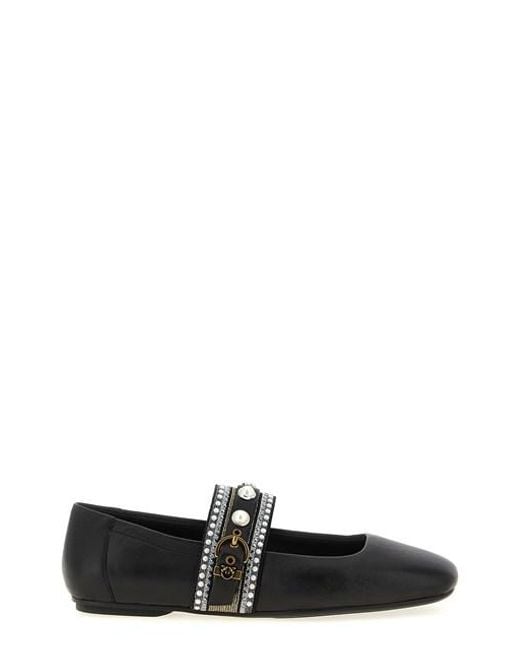 Pinko Black 'max 04' Ballet Flats