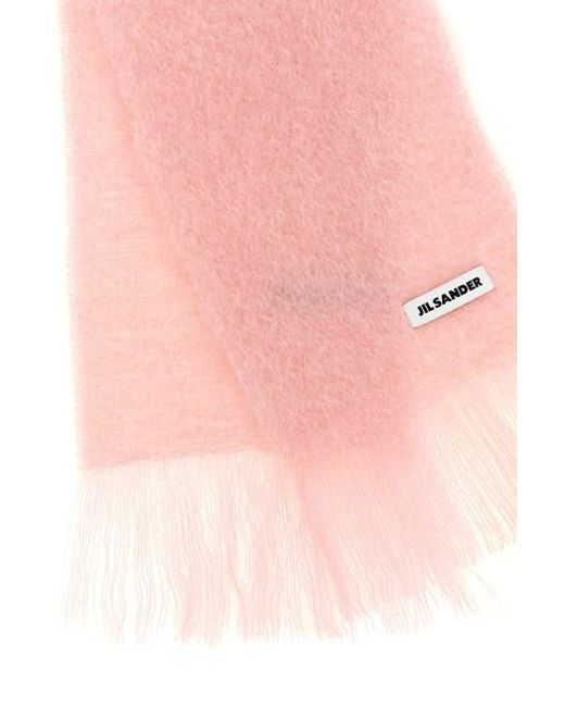 Sciarpa Mohair di Jil Sander in Pink