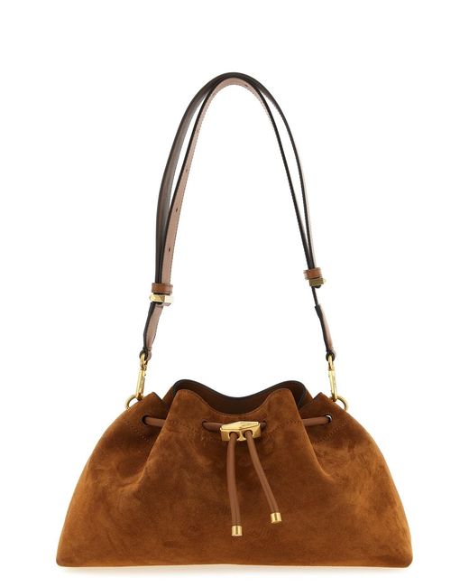 Jimmy Choo Brown 'bon Bon Bucket' Shoulder Bag