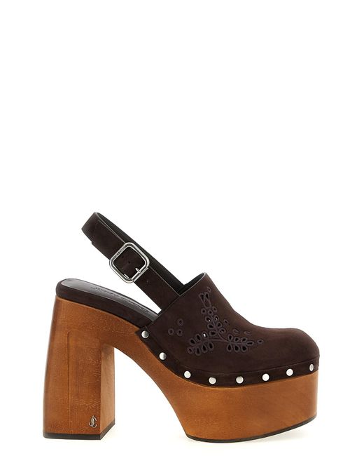 Jimmy Choo Brown 'alida' Clog