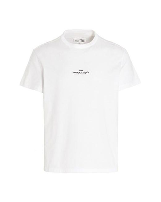 Maison Margiela White ' Paris' T-shirt for men