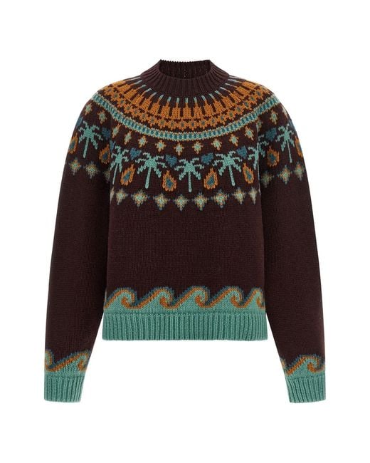 Alanui Black 'sweet Winter' Sweater