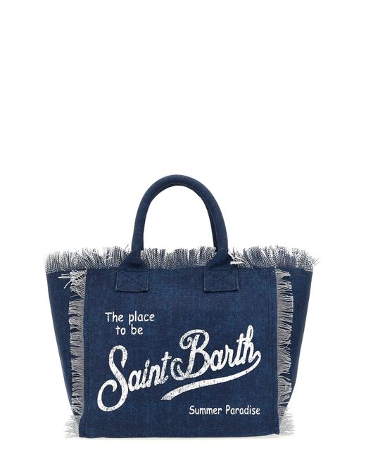 Mc2 Saint Barth Blue 'vanity' Shoulder Bag