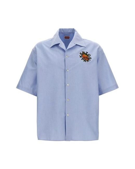 Camicia ' Orange' di KENZO in Blue da Uomo