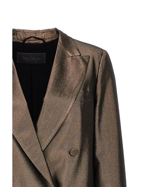 Blazer 'Edro' di Max Mara in Brown