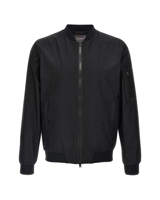 Herno Gray Bomber Gore‐tex for men
