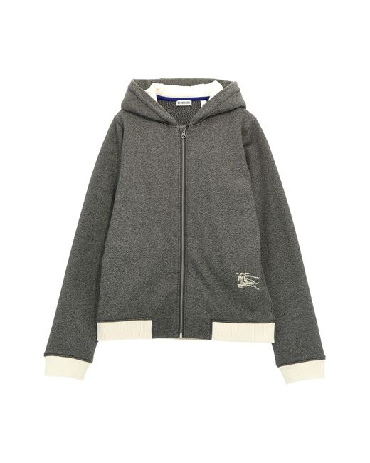 Burberry Gray 'sutton' Hoodie for men