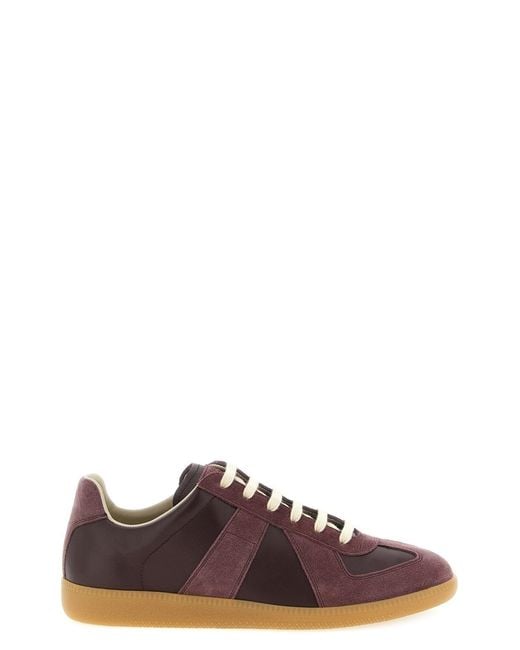Maison Margiela Brown 'replica' Sneakers for men