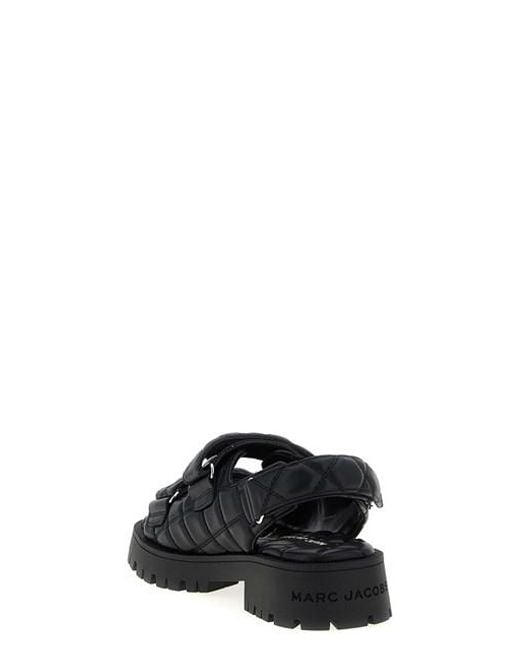 Sandalo 'The Quilted Sunny' di Marc Jacobs in Black