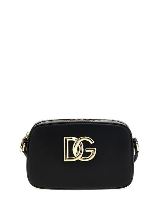 Dolce & Gabbana Black '3.5' Crossbody Bag