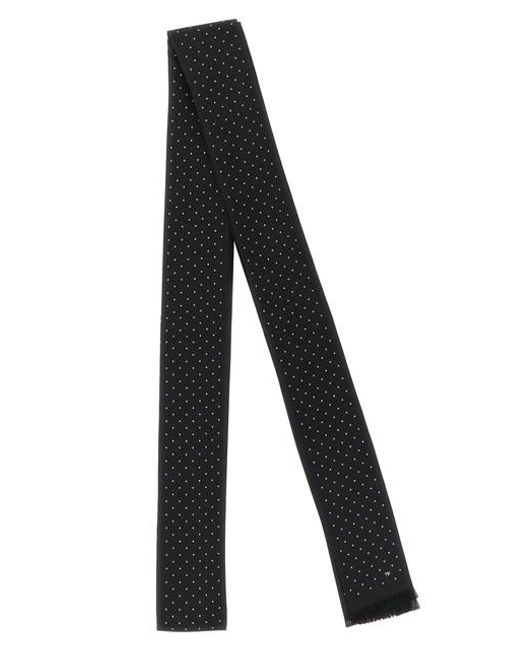Sciarpa Pois di Tom Ford in Black da Uomo