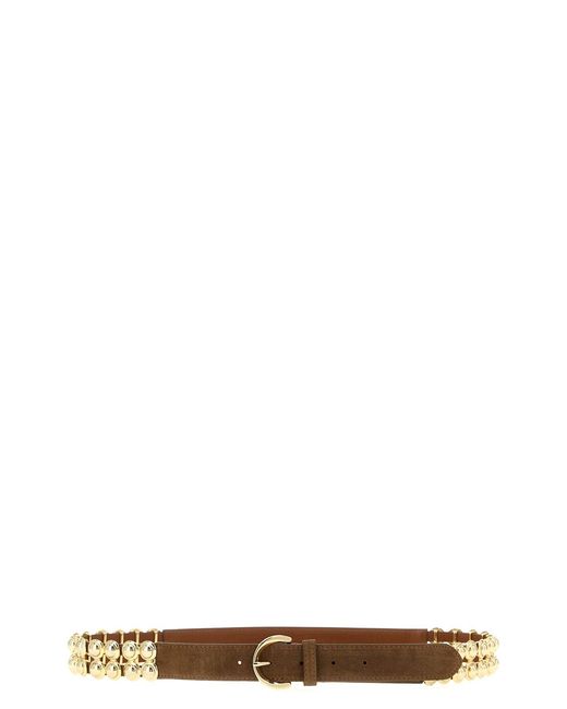 Pinko Black 'love' Belt