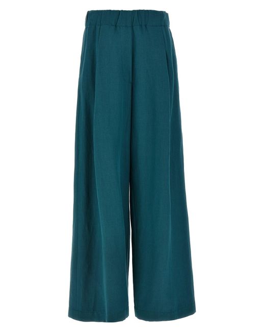 Dries Van Noten Green 'Pila' Pants