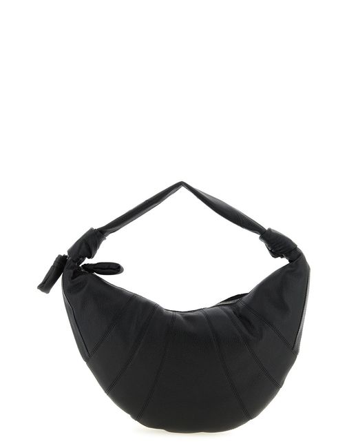 Lemaire Black 'fortune Croissant' Shoulder Bag