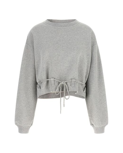 Dries Van Noten Gray 'haserfiela' Sweatshirt