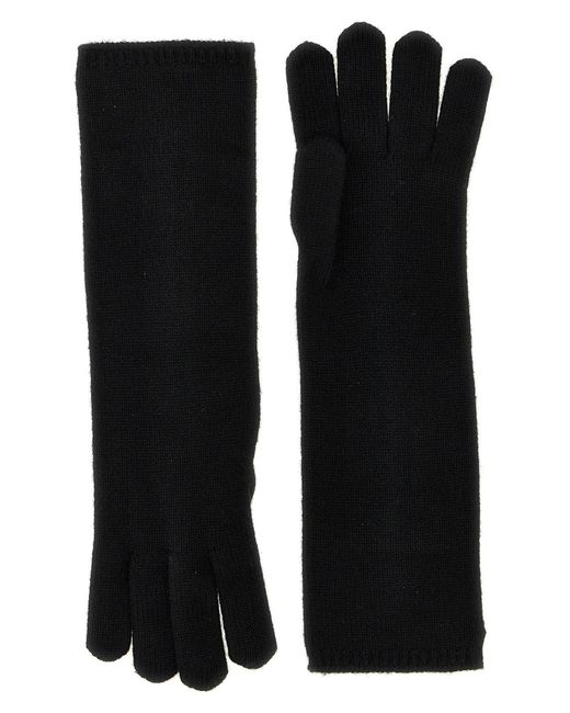Max Mara Black 'Alaggio' Gloves