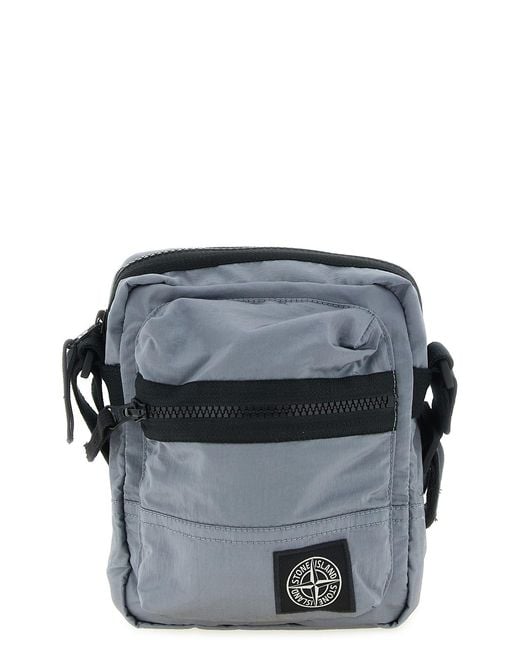 Stone Island Gray '9200015' Crossbody Bag for men