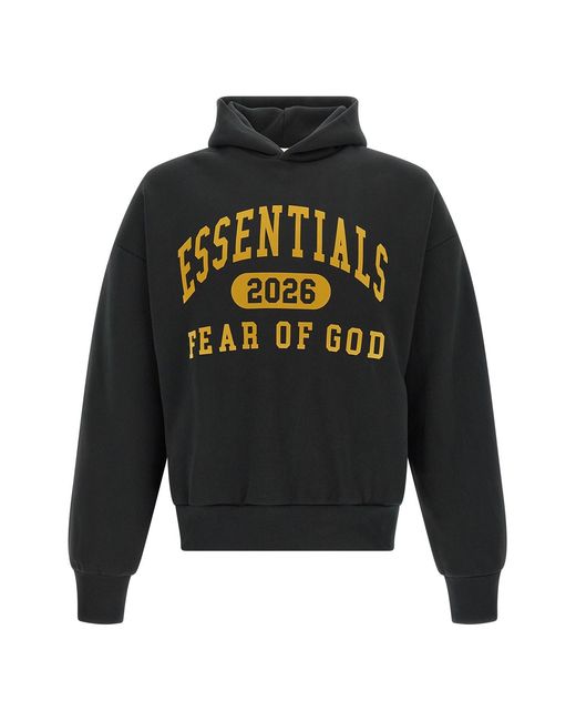 Fear Of God Black 'classic' Hoodie for men